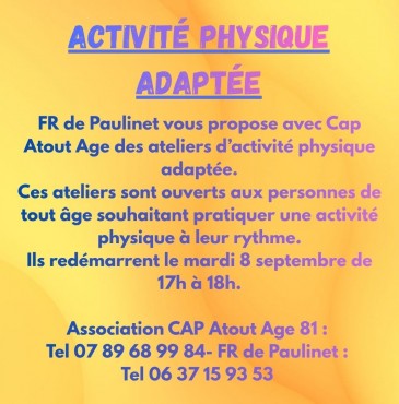 Activité physique adaptée