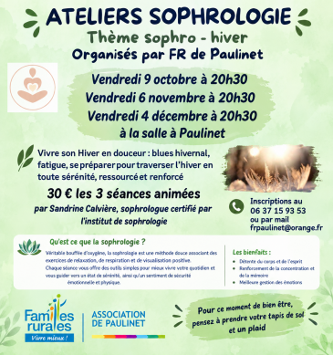 Atelier Sophrologie